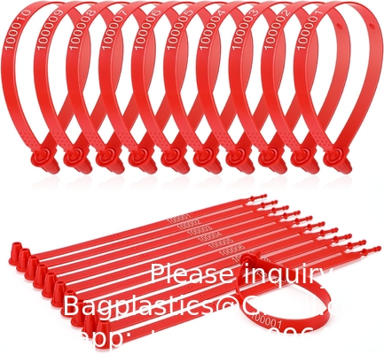 Plastic Truck Door Seal Security Seals Tamper Evident Tite-Lock Security Tags Numbered Safty Disposable Locks