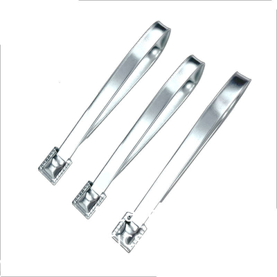 High Security Pull Tight Fixed Length 20cm Metal Strap Seal Security Metal Strap Seal Tag For Container/Cargo