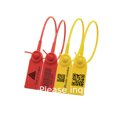 Plastic Numbered Security Seals Easy Break Tamper Plastic Numbered Seal Truck Plastic Seals