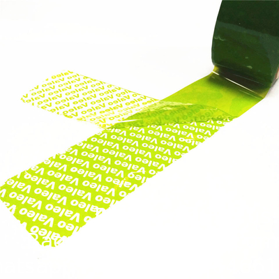 Serial Numbered Red Tamper Evident Security Tape (48mm x 50m x 2mil, 100% Total Transfer, Ultra-Thick “Void” Film