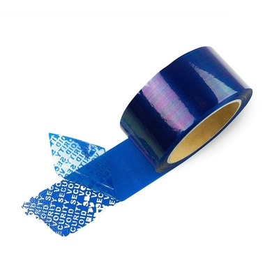 Serial Numbered Red Tamper Evident Security Tape (48mm x 50m x 2mil, 100% Total Transfer, Ultra-Thick “Void” Film