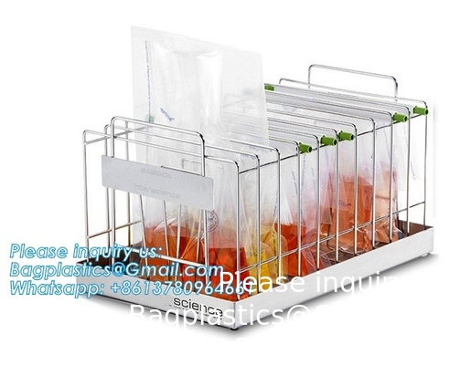 Laboratory Stomacher Bag Rack, Sampling Bag Rack, Sterilization Pouches, Professional Surgical Instrument Cleaning