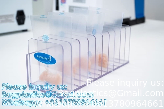 Whirl-Pak, Bag Rack, Sterile Sampling Bag Rack With White Labeling, Stomacher Strainer Bag Rack, bag holder