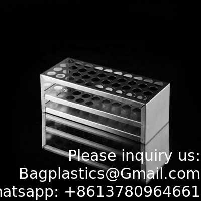 40/6/8/10 Laboratory Stainless Steel Test Tubes Holder Centrifuge Tubes Racks centrifuge tube rack Test Tube Holders
