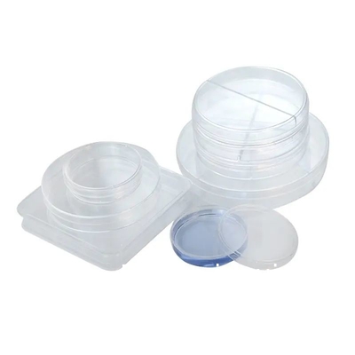 Lab Supply PP Culture Dish Bacterial Cell Cultured Dish Transparent Disposable Plastic Cell Petri Dish