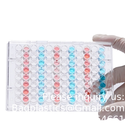 Plastic Sterile 4 6 12 24 48 96 384 Wells Tissue Culture Plate Cell Culture Plate For Lab Free Sample Free Shipping