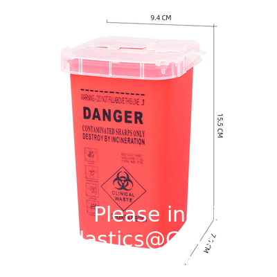 Medical Disposal Disposable 5L Paper Needle Sharps Bins Box Container Disposable Sharp Container Disposable Medical