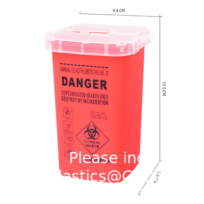 Medical Disposal Disposable 5L Paper Needle Sharps Bins Box Container Disposable Sharp Container Disposable Medical