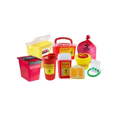 Hospital Syringe Sharp Medical Waste Containers Medical Biohazard Sharp Needle Disposal Container for Sharps