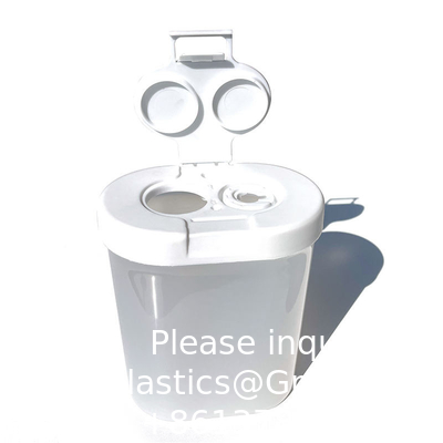 Medical Plastic Medical Waste Bin Medical Container Biohazard Needles Disposable 1L Sharps Container