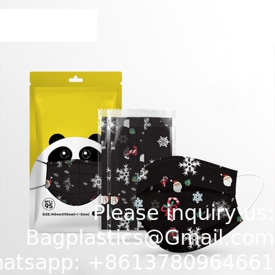 Face Mask, Disposable Mask, Christmas Gifts Christmas Cartoon Maskes Holiday Party Supplies Men And Women Free Sample
