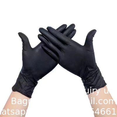 Blue Guantes Cheap Nitrile Gloves Manufacturers Green Nitrile Gloves Industry Chemical Resistant Food Grade
