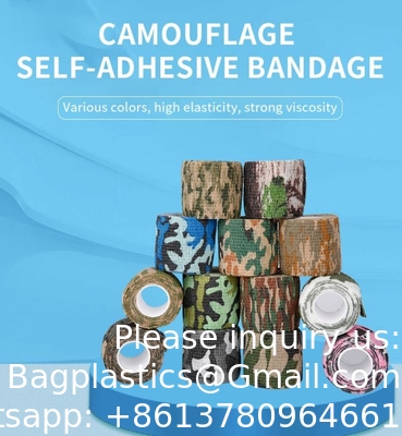 Wholesale Sport Muscle Kinesiology Tape Medical Trauma Dressing Emergency Tactical First Aid Elastic Israeli Bandage