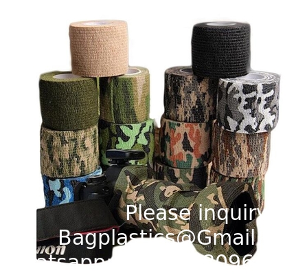 Wholesale Sport Muscle Kinesiology Tape Medical Trauma Dressing Emergency Tactical First Aid Elastic Israeli Bandage