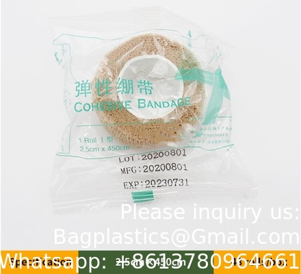 Beige-Self Adhesive Cohesive Bandage Wrap, Self Adherant Non-Woven Wrap Rolls, Atheletic Tape For Wrist, Ankle, Hand