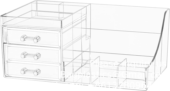 Clear Containers For Organizing 7 Drawers Stackable Dresser Bathroom Organizers And Storage Jewelry Hair Accessories