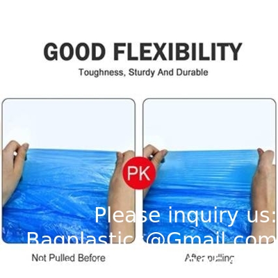 Wholesale Polyethylene Disposable Arm Sleeve Cover 18&quot; Plastic Blue Disposable Arm Sleeves For Cooking And Tattoo