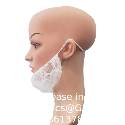 Manufacturer Disposable PP Nonwoven Beard Cover Beard Protecting Net Beard Guard Covers Used In Food Industry Health