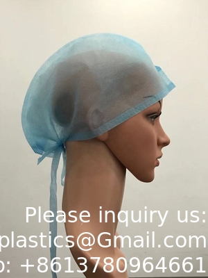 Customizable Nonwoven Clip Caps 21' 24' Cheap Price Medical Disposable Polypropylene Bouffant Caps