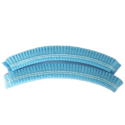 Customizable Nonwoven Clip Caps 21' 24' Cheap Price Medical Disposable Polypropylene Bouffant Caps
