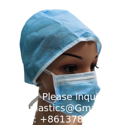 Surgeon Caps Disposable Medical Use Doctor Cap PP Surgical Cap Disposable non woven SMS medical bouffant