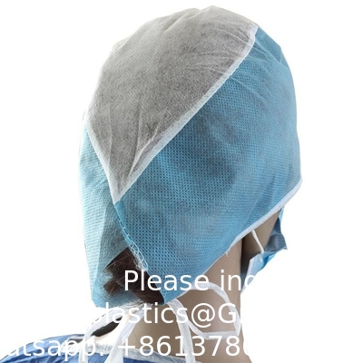 Surgeon Caps Disposable Medical Use Doctor Cap PP Surgical Cap Disposable non woven SMS medical bouffant