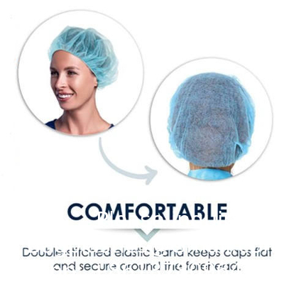Wholesale Disposable Women Hair Spa Caps Salon Cap Disposable Nurse Cap Bouffant Scrub Cap Anno Medical Bouffan