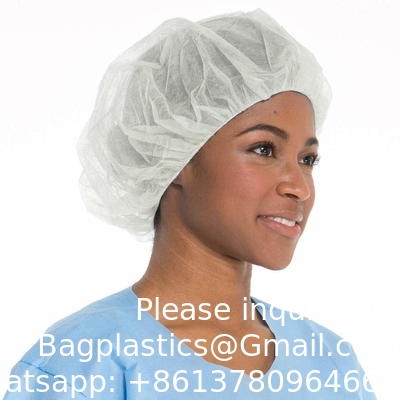 Wholesale Disposable Women Hair Spa Caps Salon Cap Disposable Nurse Cap Bouffant Scrub Cap Anno Medical Bouffan