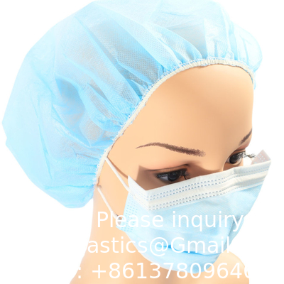 Wholesale Disposable Women Hair Spa Caps Salon Cap Disposable Nurse Cap Bouffant Scrub Cap Anno Medical Bouffan
