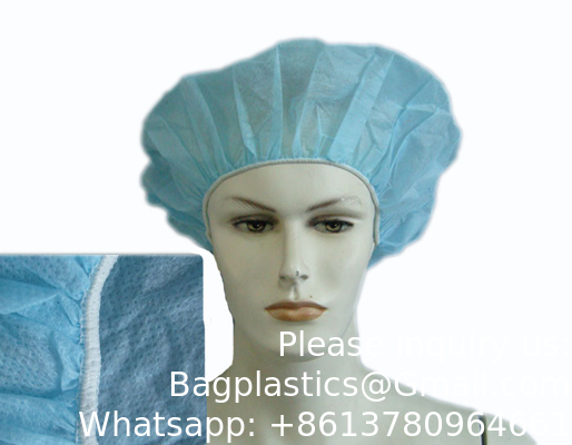 Wholesale Disposable Women Hair Spa Caps Salon Cap Disposable Nurse Cap Bouffant Scrub Cap Anno Medical Bouffan