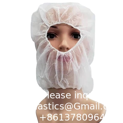 Factory Supply Disposable Face Hood Cover Pp Non-Woven Disposable Space Caps For Hospital Or Food Industry