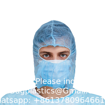 Factory Supply Disposable Face Hood Cover Pp Non-Woven Disposable Space Caps For Hospital Or Food Industry