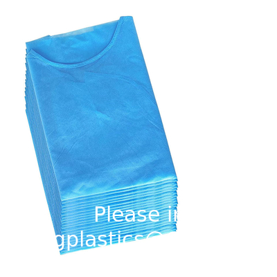 Chemotherapy Gowns Disposable Yellow Color Waterproof Medical Surgical Isolation Gown