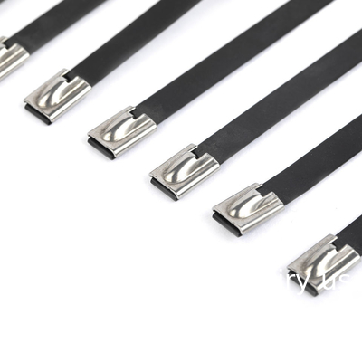 Stainless Steel Cable Tie Metal Cable Zip Ties 304 Stainless Steel Multi-Purpose Heavy Duty Self-Locking Cable Ties