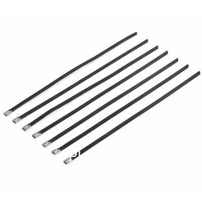 Stainless Steel Cable Tie Metal Cable Zip Ties 304 Stainless Steel Multi-Purpose Heavy Duty Self-Locking Cable Ties