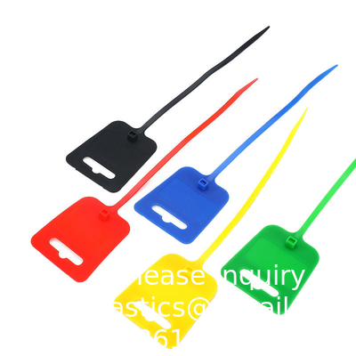 Tag Label Cable Ties Wire Zip Ties Self-Locking Plastic Straps Label Mark Tag6 Inch Operate Length Nylon