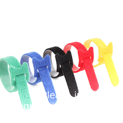 Colorful Velcro ties, Reusable Fastening Cable Ties, Microfiber Cloth 6-Inch Hook Loop Cord Ties Velcrs12mm*150mm