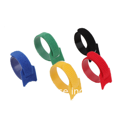 Colorful Velcro ties, Reusable Fastening Cable Ties, Microfiber Cloth 6-Inch Hook Loop Cord Ties Velcrs12mm*150mm