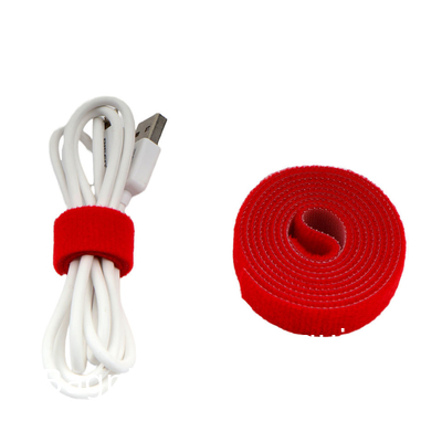 Colorful Velcro ties, Reusable Fastening Cable Ties, Microfiber Cloth 6-Inch Hook Loop Cord Ties Velcrs12mm*150mm
