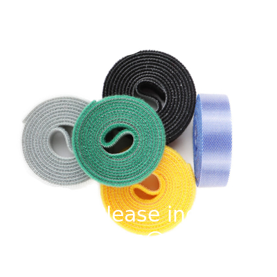Colorful Velcro ties, Reusable Fastening Cable Ties, Microfiber Cloth 6-Inch Hook Loop Cord Ties Velcrs12mm*150mm