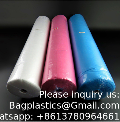 Disposable Massage Table Cover Paper Sheet Pp Non Woven Waterproof Disposable Bed Sheet Rolls For Salon Beauty Spa