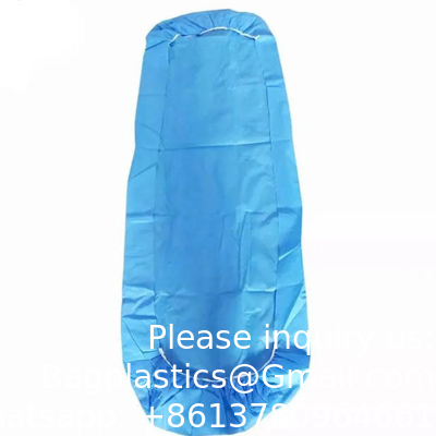 Disposable SMS 3 Layers 90x200cm Waterproof High Quality Beauty Spa Elastic Band Medical Bed Covers