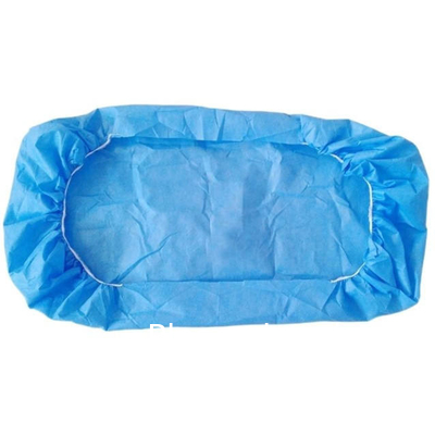 Disposable SMS 3 Layers 90x200cm Waterproof High Quality Beauty Spa Elastic Band Medical Bed Covers
