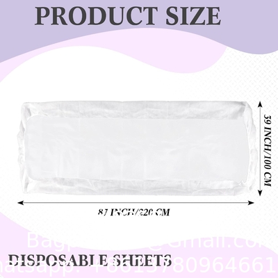 Disposable Bedsheet Nonwoven Bedsheet Cover Disposable PP Nonwoven Bed Sheet With Elastic Cover Band