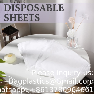 Disposable Bedsheet Nonwoven Bedsheet Cover Disposable PP Nonwoven Bed Sheet With Elastic Cover Band