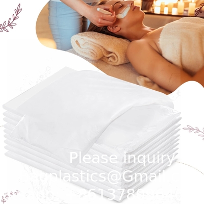 Disposable Fitted Massage Table Sheets Spa Bed Covers, Breathable Non Woven Fabric Massage Table Protective Cover