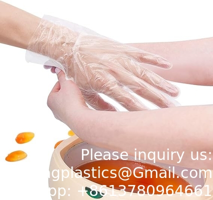 Paraffin Wax Liners Bags, Disposable Mitts Booties Plastic Socks And Gloves Liners For Hand &amp; Foot Hot Wax
