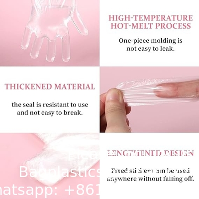 Paraffin Wax Liners Bags, Disposable Mitts Booties Plastic Socks And Gloves Liners For Hand &amp; Foot Hot Wax