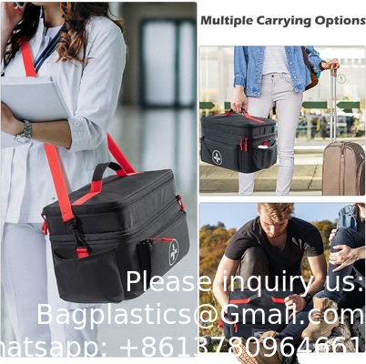 Travel Medicine Bag Organizer-Medicine Organizer Storage-Pill Bottle Organizer Storage-Medication Organizer