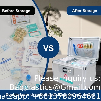Medication Lock Box With Key, Locked Medicine Box, Lock Box For Medication, Medicine Lock Box For Safe Medication